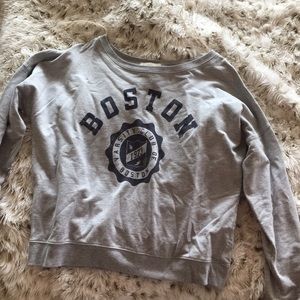 "Boston" pull over hoodie